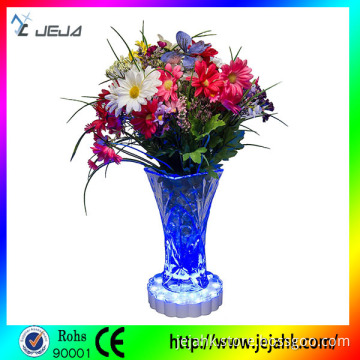 Wedding Decor Crystal Centerpiece Rechargeable Bottle Vase Light